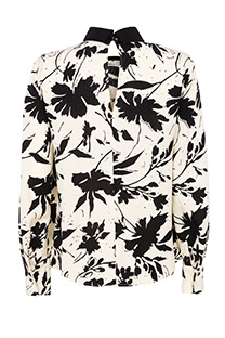 Ženska bluza od 100% viskoze u dezenu sa dugim rukavima Tiffany Production